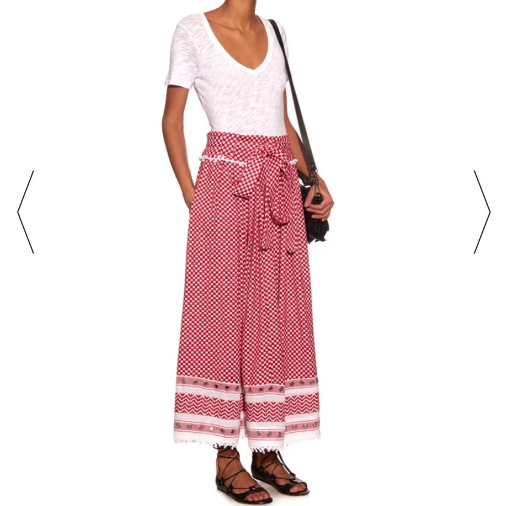 Dodo Bar Or printed midi skirt.